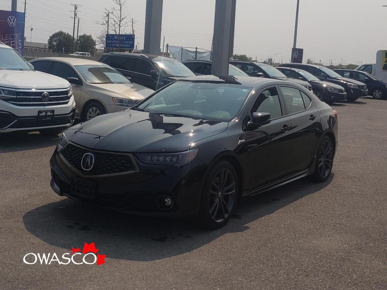 Used 2019 Acura TLX 3.5L Tech A-Spec! Clean CarFax! for sale in Whitby, ON