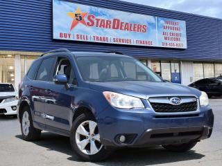 Used 2014 Subaru Forester AWD LEATHER SUNROOF LOADED! WE FINANCE ALL CREDIT! for sale in London, ON