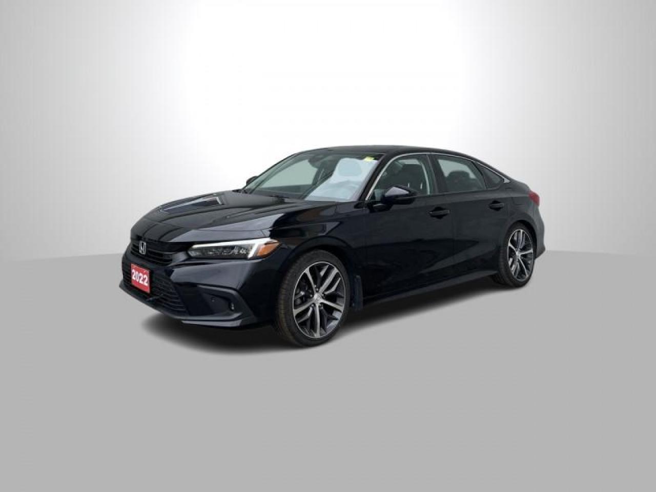 Used 2022 Honda Civic Sedan Touring  - Leather Seats for sale in Sudbury, ON