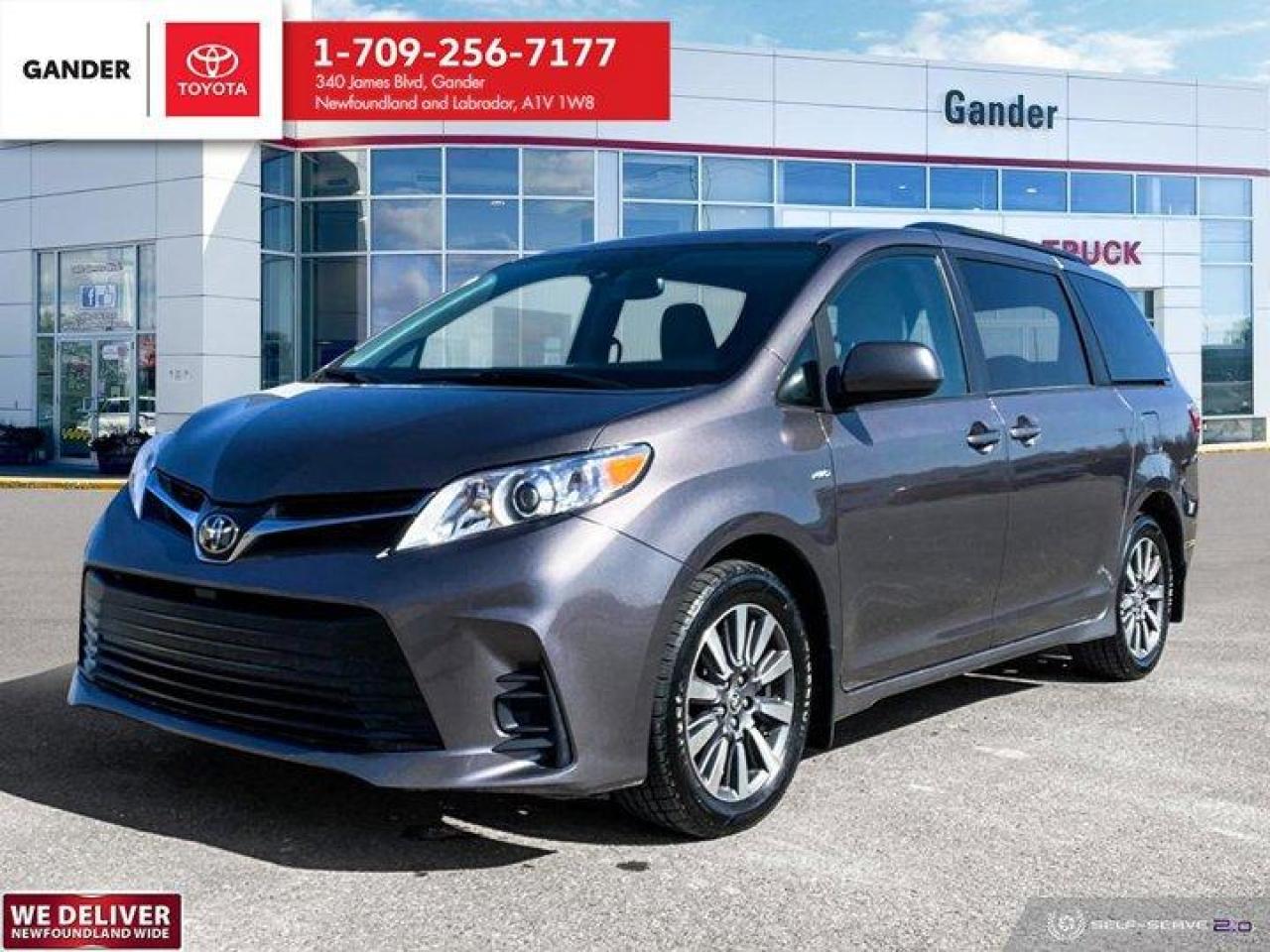 Used 2020 Toyota Sienna LE for sale in Gander, NL