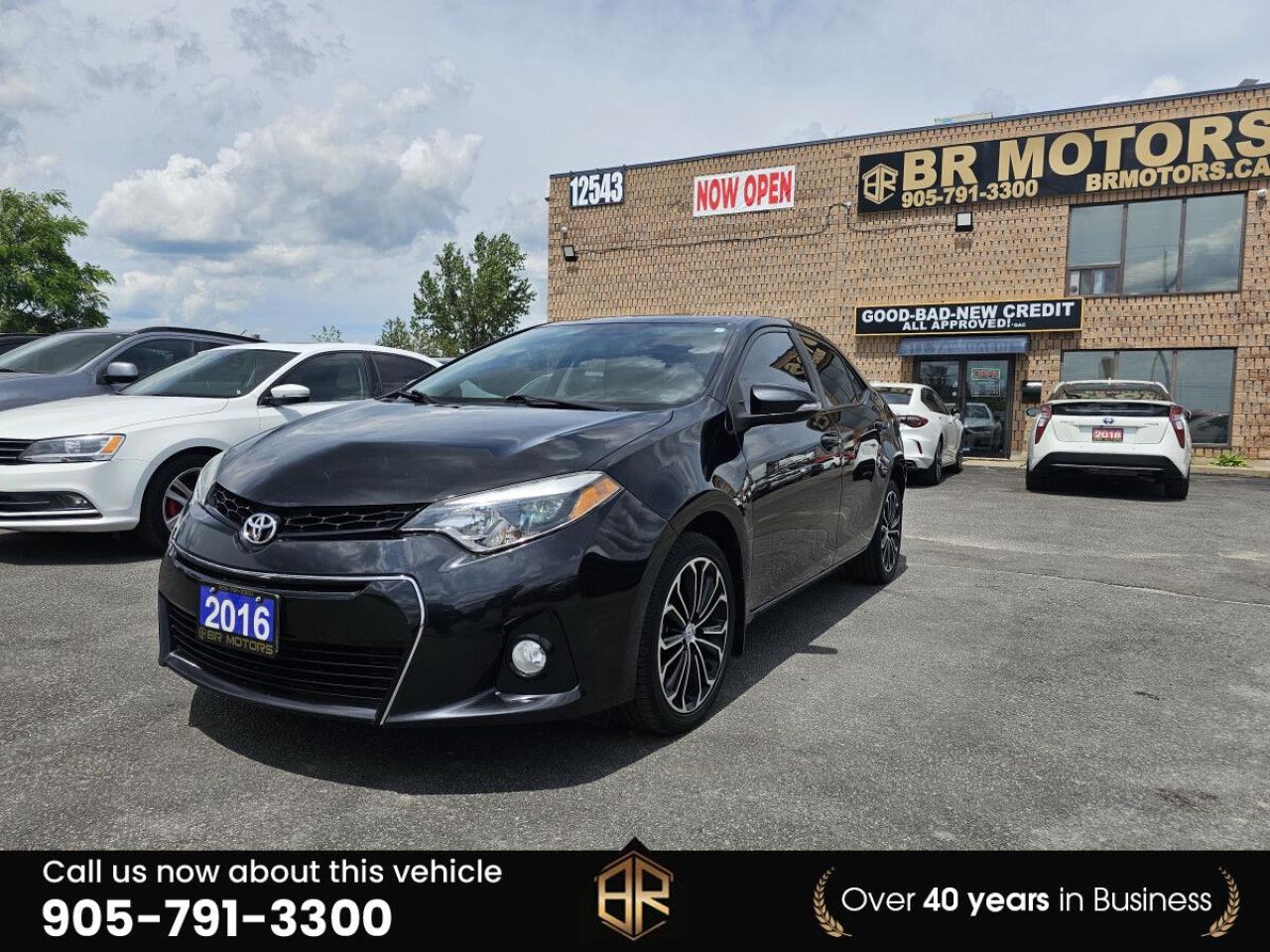 Used 2016 Toyota Corolla S | No Accidents for sale in Bolton, ON