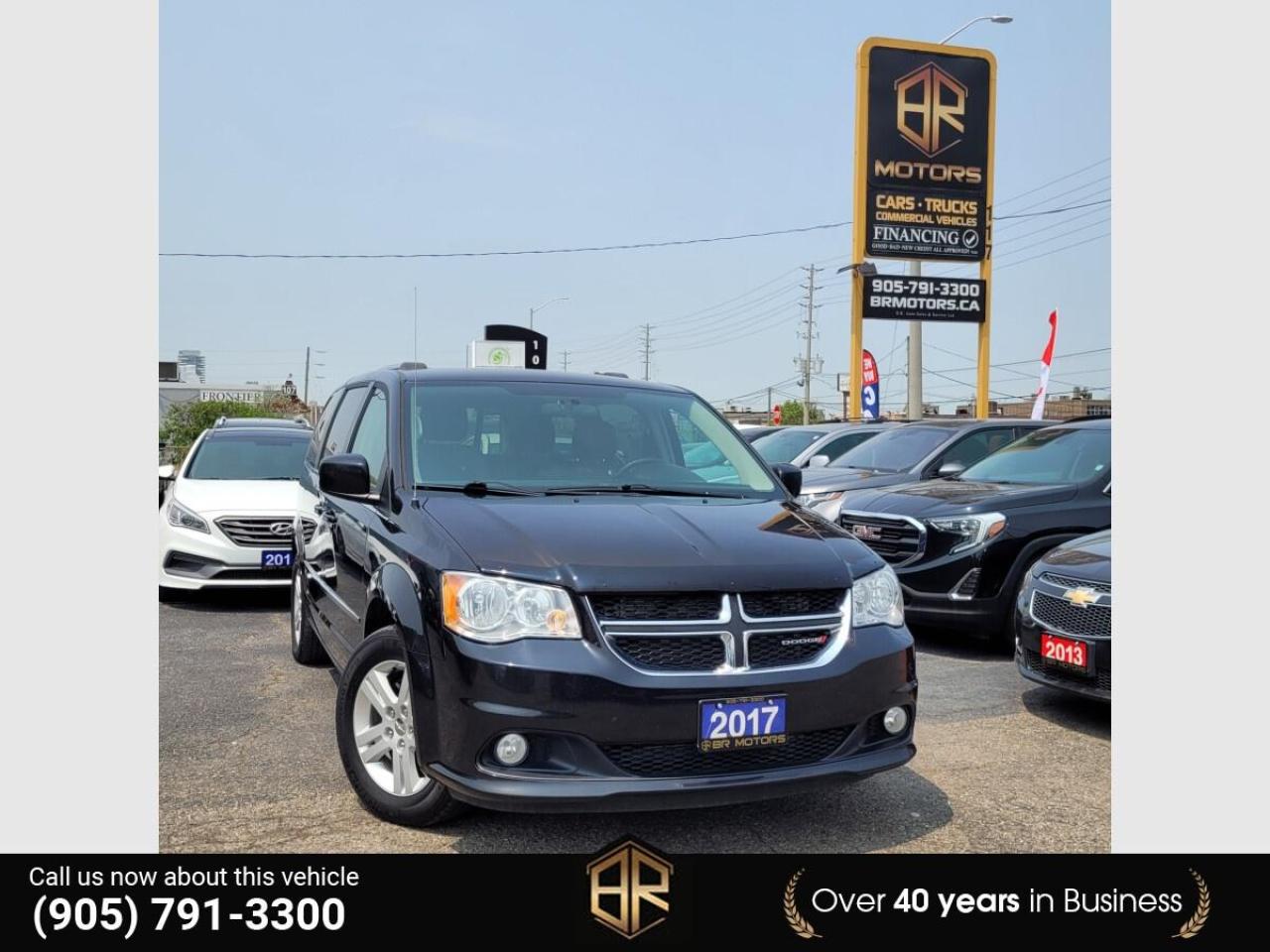 Used 2017 Dodge Grand Caravan Crew Plus for sale in Brampton, ON