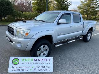 Used 2005 Toyota Tacoma CREW TRD SPORT 6' BOX AUTO INSPECTED, WARRANTY, BCAA MBSHP & FINANCE! for sale in Langley, BC