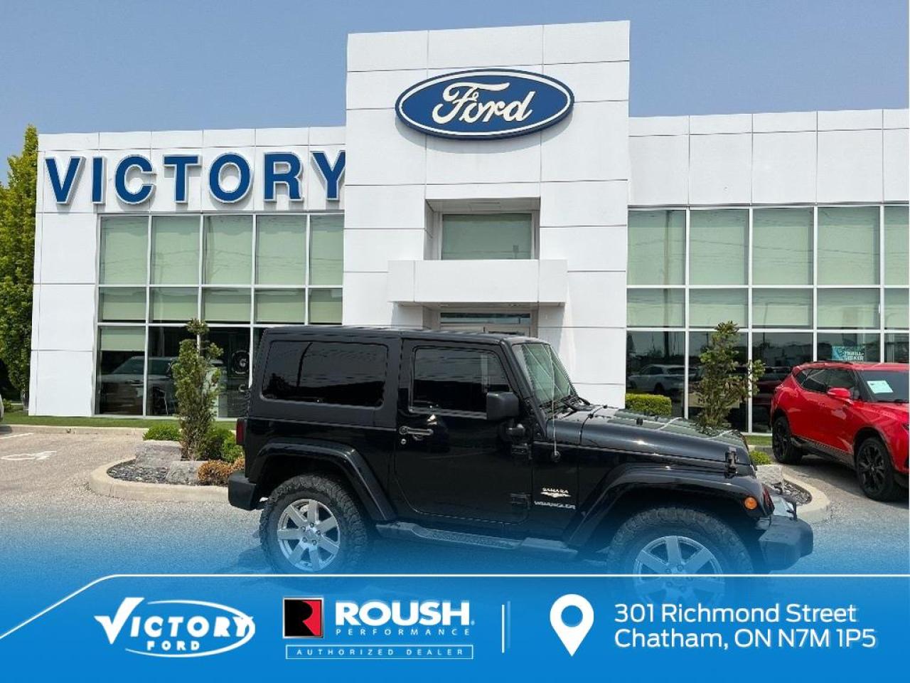 Used 2014 Jeep Wrangler Sahara | Navigation | Dual heated seats | Heated s for sale in Chatham, ON