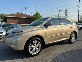 Used 2012 Lexus RX 450h HYBRID/ACCIDENT FREE/AWD/NAVI/CAMERA/LOADED/117KM for sale in Ottawa, ON
