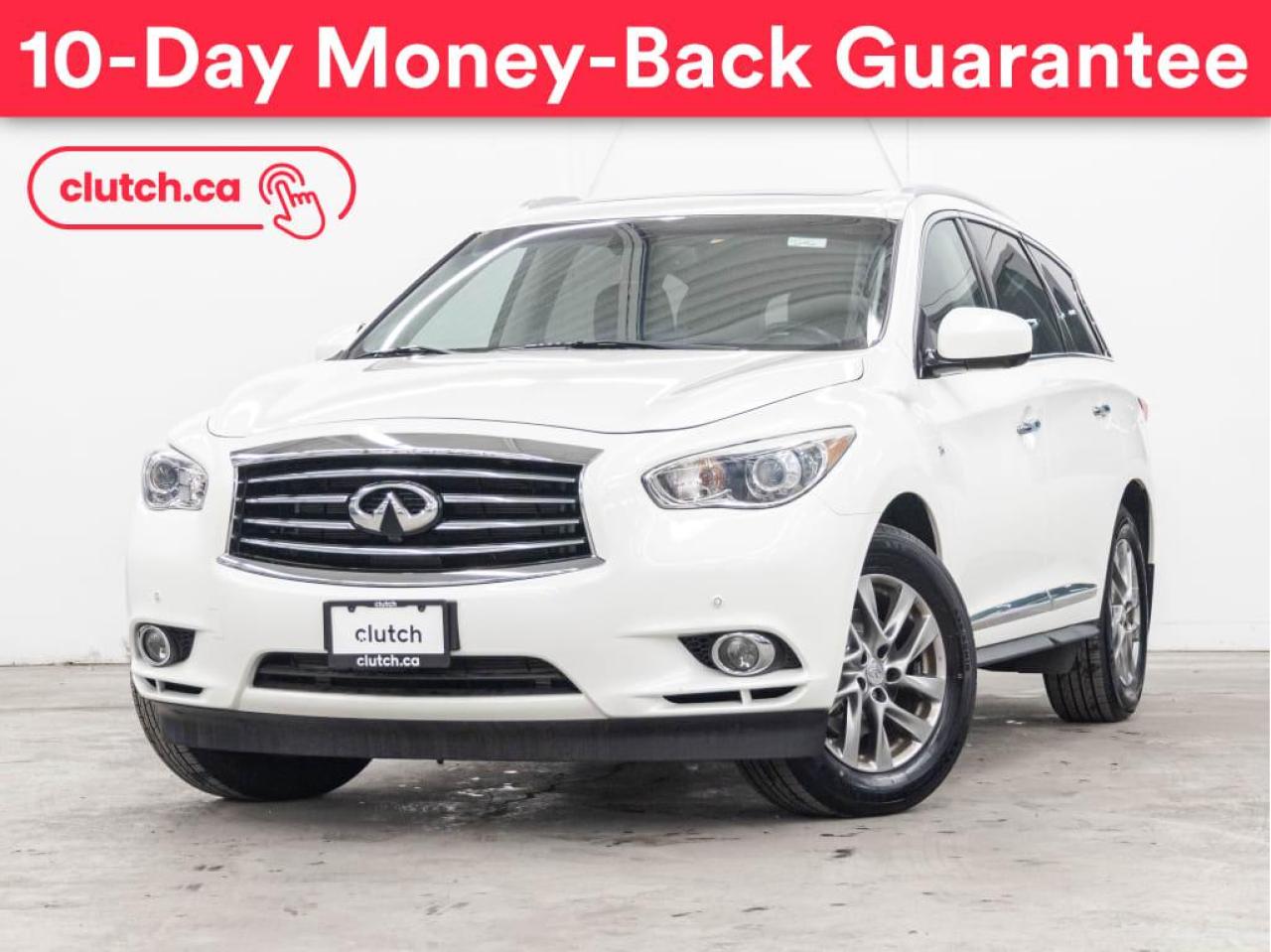 Used 2015 Infiniti QX60 AWD w/ Bluetooth, Moonroof, Backup Cam, Nav for sale in Toronto, ON
