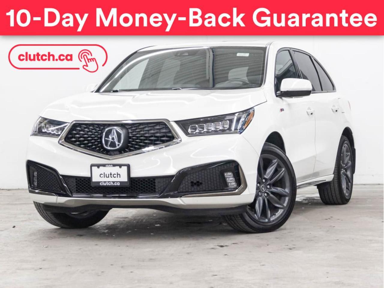 Used 2019 Acura MDX A-Spec SH-AWD w/ Apple CarPlay & Android Auto, Moonroof, Nav for sale in Toronto, ON