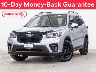 Used 2020 Subaru Forester Sport AWD w/ EyeSight w/ Apple CarPlay & Android Auto, Moonroof, Bluetooth for sale in Toronto, ON