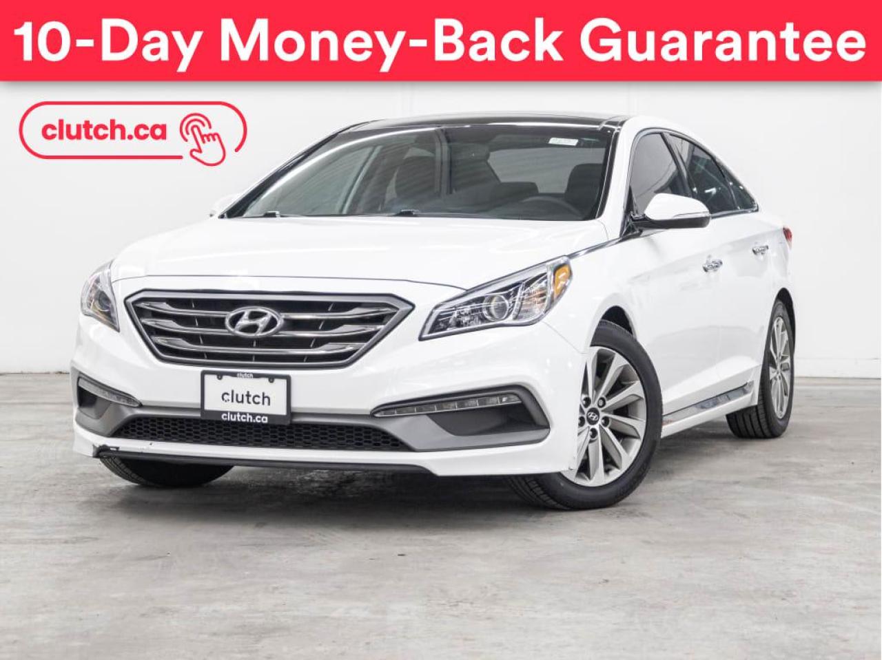 Used 2015 Hyundai Sonata 2.4L Sport Tech w/ Apple CarPlay, Bluetooth, Backup Camera, Sunroof for sale in Toronto, ON