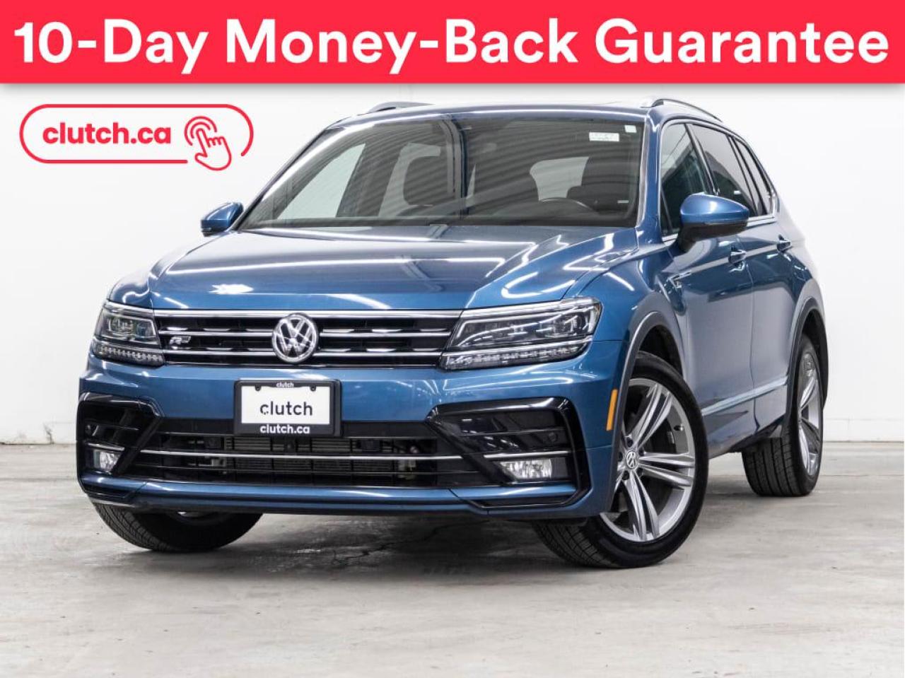 Used 2019 Volkswagen Tiguan Highline R-Line AWD Drive Assist & 3rd Row Pkg w/ Apple CarPlay & Android Auto, Sunroof, Nav for sale in Toronto, ON