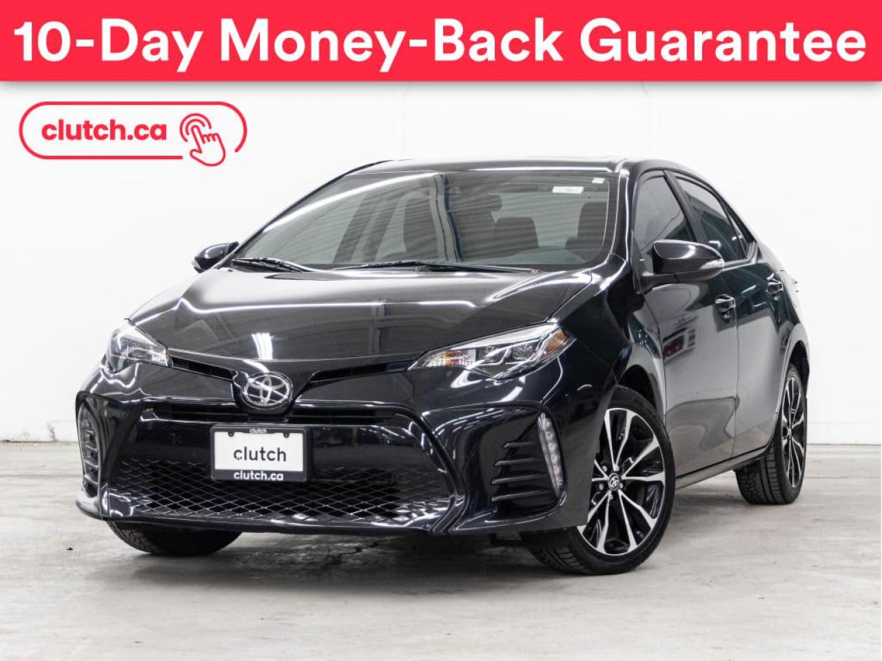 Used 2018 Toyota Corolla SE SE Upgrade Pkg. w/ Moonroof, Backup Cam, Cruise Control for sale in Toronto, ON