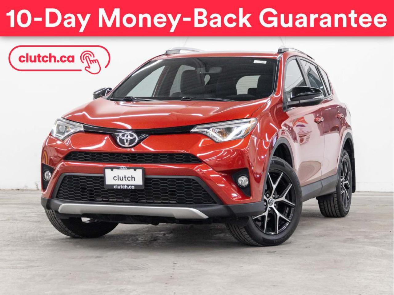 Used 2016 Toyota RAV4 SE w/ Rearview Cam, Moonroof, Bluetooth for sale in Toronto, ON