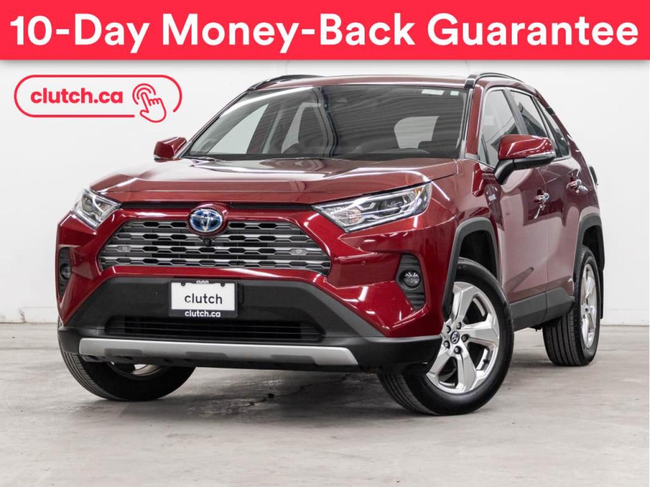 Used 2020 Toyota RAV4 Hybrid Limited w/ Apple CarPlay & Android Auto, Moonroof, Nav for sale in Toronto, ON