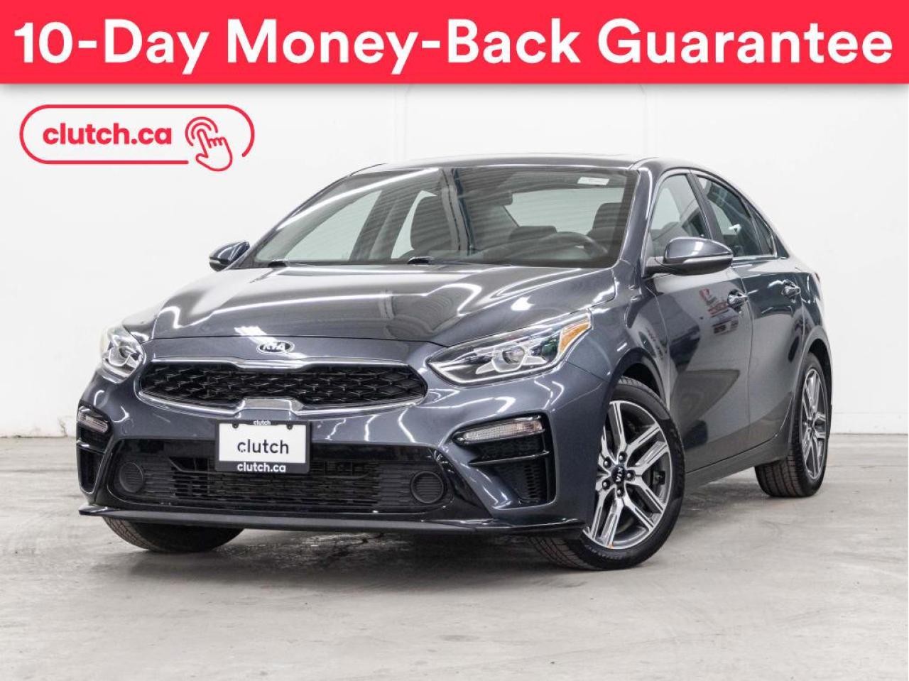 Used 2020 Kia Forte EX+ w/ Apple CarPlay & Android Auto, Sunroof, Bluetooth for sale in Toronto, ON