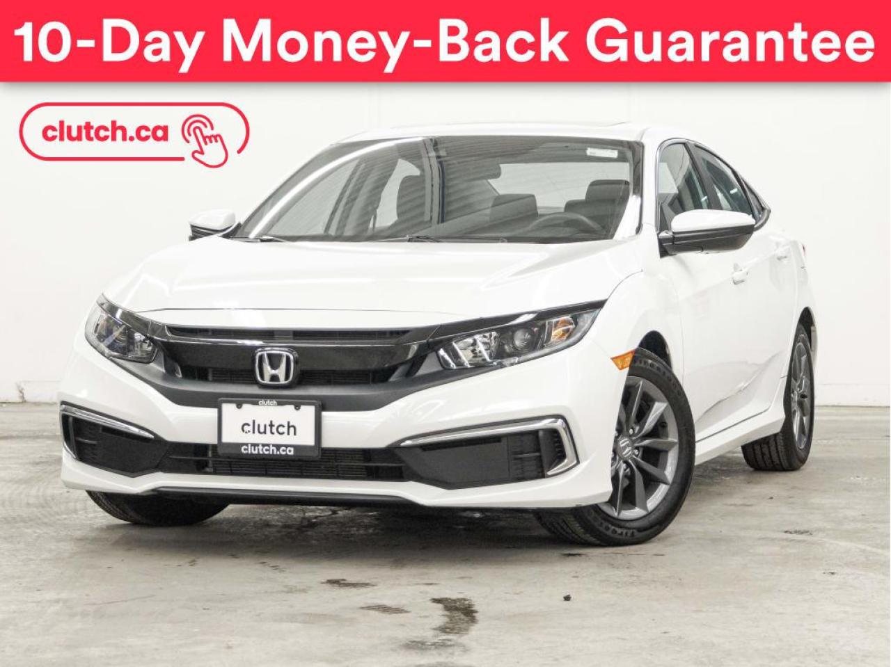 Used 2020 Honda Civic Sedan EX w/ Adaptive Cruise, Moonroof, Apple CarPlay for sale in Toronto, ON