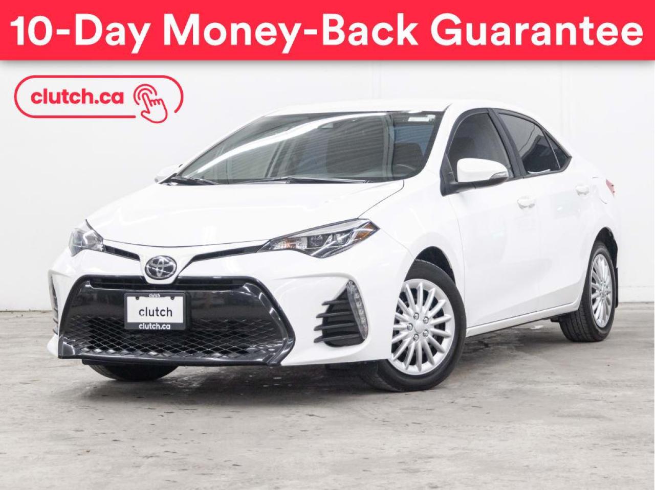 Used 2019 Toyota Corolla SE w/ Backup Cam, Bluetooth, Heated Front Seats for sale in Toronto, ON