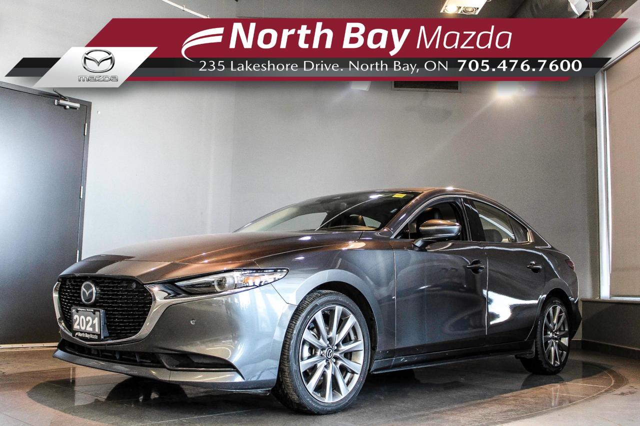Used 2021 Mazda MAZDA3 GT Bose Sound - Sunroof - 360 Camera - Heated Seats/Steering Wheel for sale in North Bay, ON
