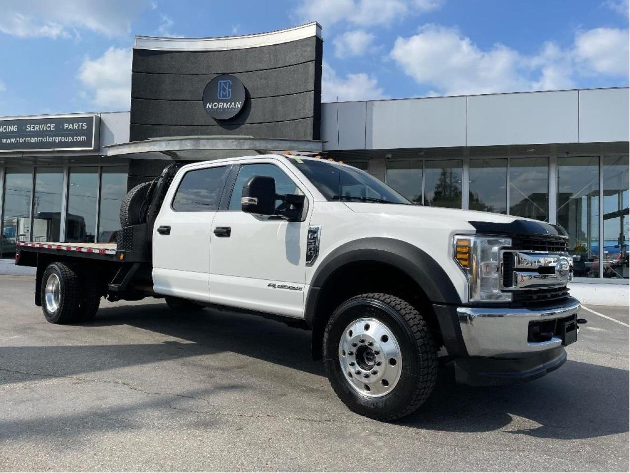 Used 2019 Ford F-550 XLT LWB DRW 4WD DIESEL FLAT DECK GOOSE NECK for sale in Langley, BC