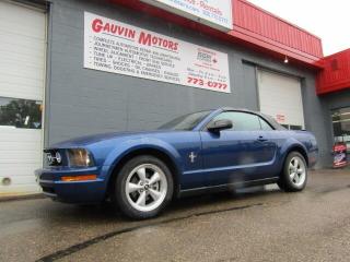 Used 2007 Ford Mustang V6 Convertible Loaded Leather 62K Priced to Sell! for sale in Swift Current, SK