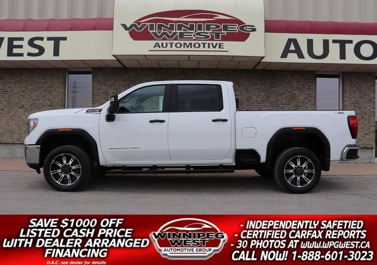 Used 2020 GMC Sierra 2500 HD CREW SLE X31 OFF RD 4X4 6.6L, CLEAN & SHARP!! for sale in Headingley, MB