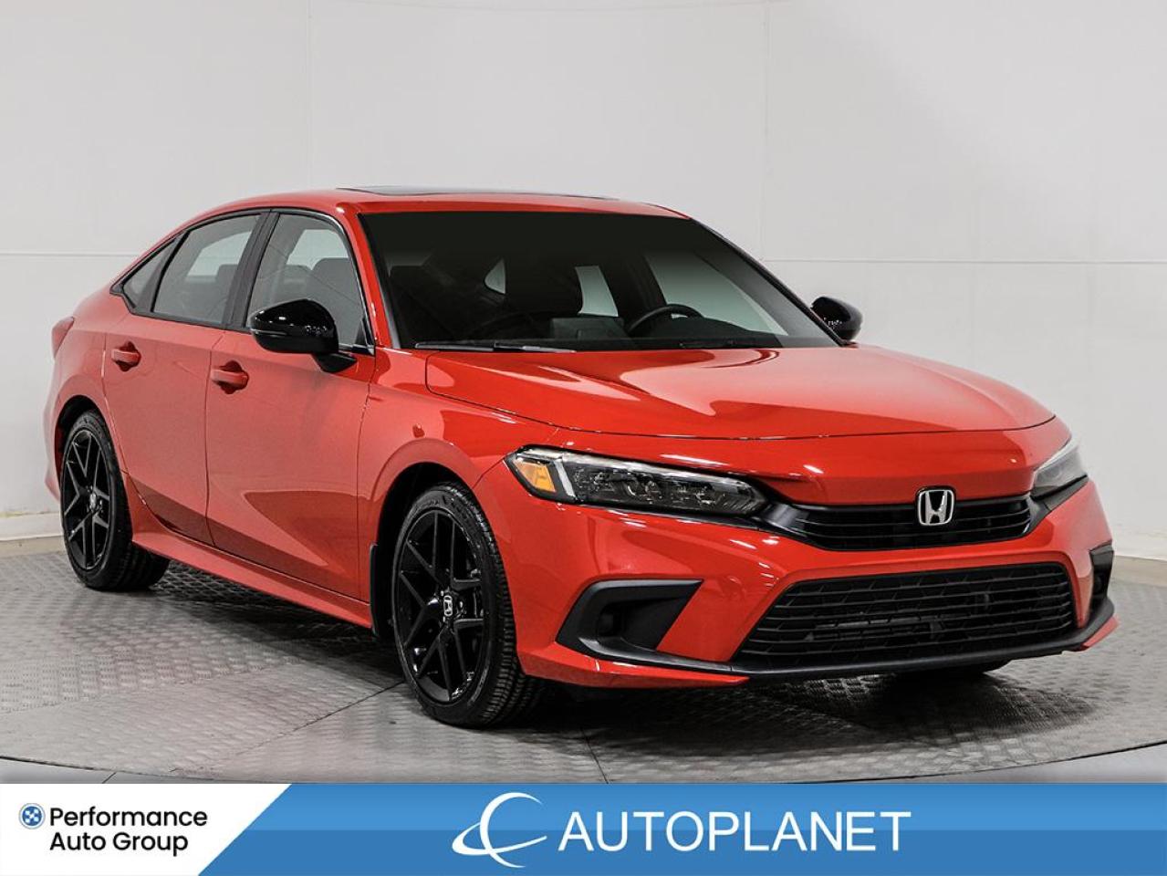 Used 2022 Honda Civic Sedan Sport, Back Up Cam, Sunroof, Heated Seats! for sale in Brampton, ON