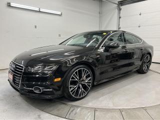 Used 2017 Audi A7 TECHNIK AWD| S-LINE| COOLED SEATS| SUNROOF| HUD for sale in Ottawa, ON