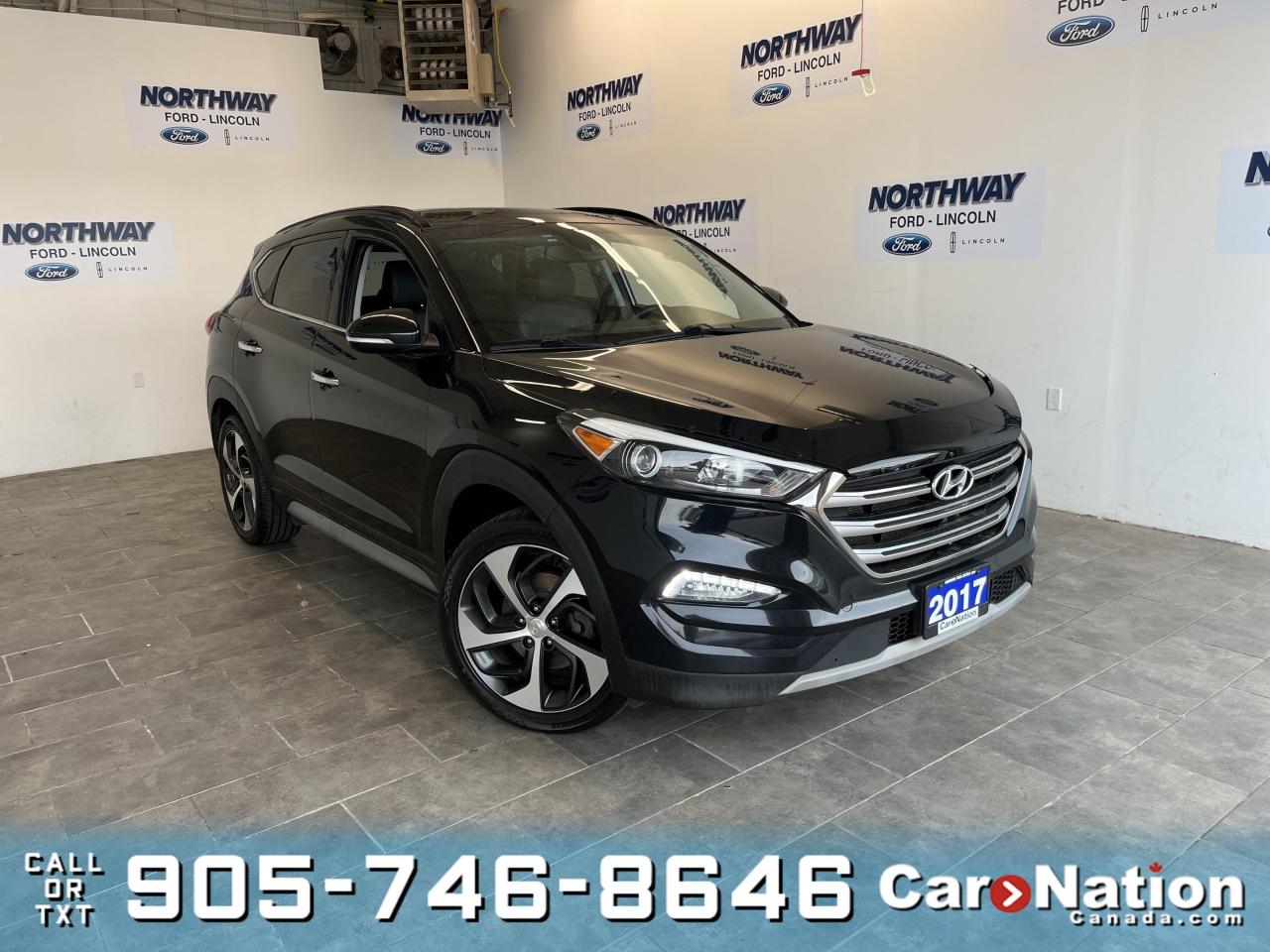 Used 2017 Hyundai Tucson 1.6L TURBO ULTIMATE | AWD | LEATHER | ROOF | NAV for sale in Brantford, ON