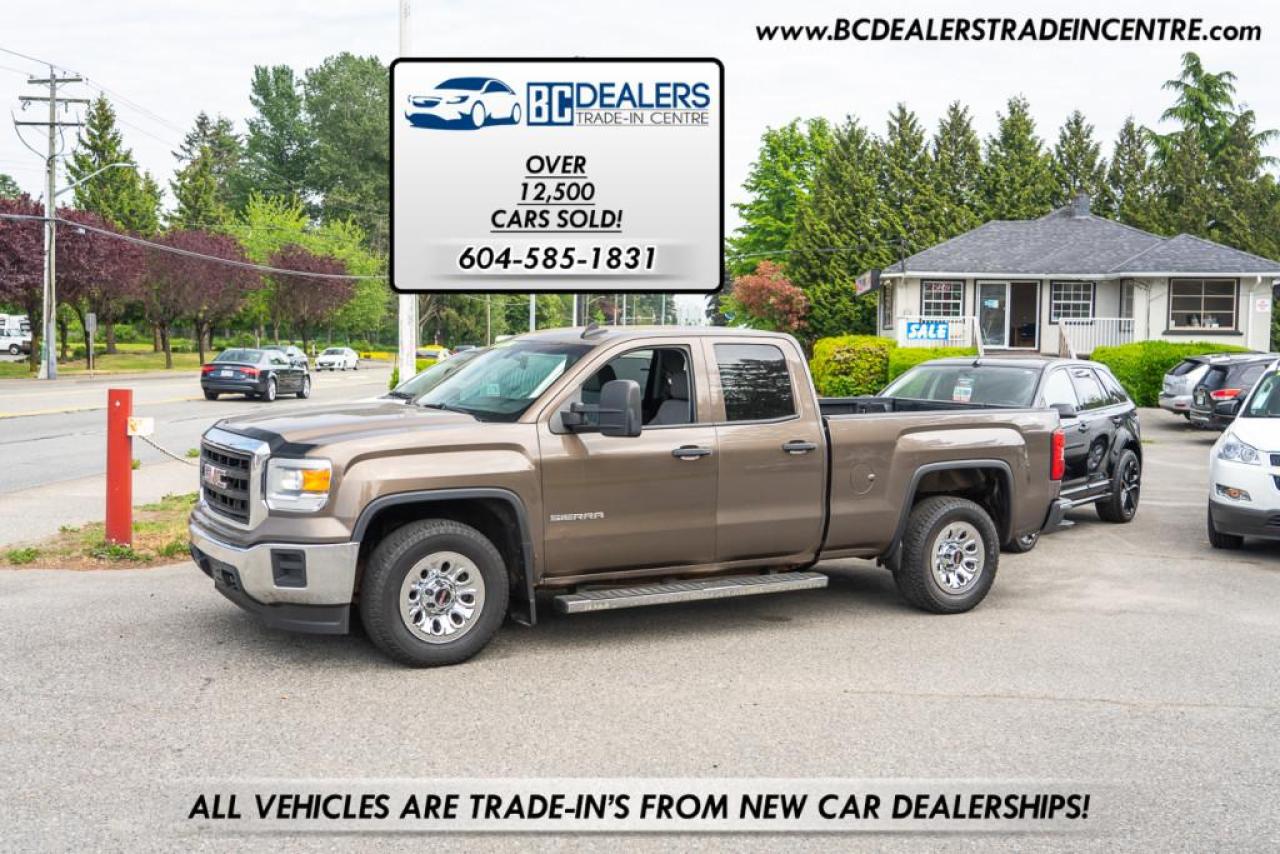 Used 2015 GMC Sierra 1500 4x4 Double Cab, 5.3L V8, Backup Camera, Bluetooth for sale in Surrey, BC