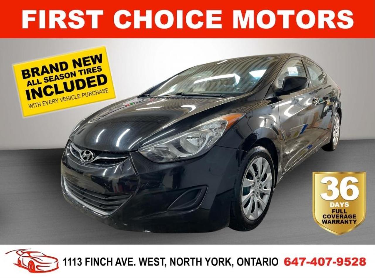 Used 2012 Hyundai Elantra GL ~AUTOMATIC, FULLY CERTIFIED WITH WARRANTY!!!~ for sale in North York, ON