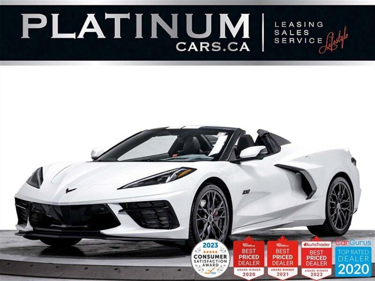 Used 2023 Chevrolet Corvette Convertible, 495HP, Z51, 3LT, 70th ANNIVERSARY for sale in Toronto, ON