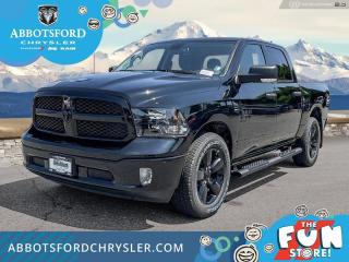 <br> <br>  Reliable, dependable, and innovative, this Ram 1500 Classic proves that it has what it takes to get the job done right. <br> <br>The reasons why this Ram 1500 Classic stands above its well-respected competition are evident: uncompromising capability, proven commitment to safety and security, and state-of-the-art technology. From its muscular exterior to the well-trimmed interior, this 2023 Ram 1500 Classic is more than just a workhorse. Get the job done in comfort and style while getting a great value with this amazing full-size truck. <br> <br> This diamond black crystal pearlcoat Crew Cab 4X4 pickup   has a 8 speed automatic transmission and is powered by a  305HP 3.6L V6 Cylinder Engine.<br> <br> Our 1500 Classics trim level is SLT. This Ram 1500 SLT steps things up with upgraded aluminum wheels, proximity keyless entry, USB connectivity and exterior chrome styling, along with a great selection of standard features such as class II towing equipment including a hitch, wiring harness and trailer sway control, heavy-duty suspension, cargo box lighting, and a locking tailgate. Additional features include heated and power adjustable side mirrors, UCconnect 3, cruise control, air conditioning, vinyl floor lining, and a rearview camera. This vehicle has been upgraded with the following features: Aluminum Wheels,  Proximity Key,  Heavy Duty Suspension,  Tow Package,  Power Mirrors,  Rear Camera. <br><br> View the original window sticker for this vehicle with this url <b><a href=http://www.chrysler.com/hostd/windowsticker/getWindowStickerPdf.do?vin=1C6RR7LG2PS545282 target=_blank>http://www.chrysler.com/hostd/windowsticker/getWindowStickerPdf.do?vin=1C6RR7LG2PS545282</a></b>.<br> <br/> Total  cash rebate of $12413 is reflected in the price. Credit includes up to 20% MSRP.  6.49% financing for 96 months. <br> Buy this vehicle now for the lowest weekly payment of <b>$171.46</b> with $0 down for 96 months @ 6.49% APR O.A.C. ( taxes included, Plus applicable fees   ).  Incentives expire 2024-04-30.  See dealer for details. <br> <br>Abbotsford Chrysler, Dodge, Jeep, Ram LTD joined the family-owned Trotman Auto Group LTD in 2010. We are a BBB accredited pre-owned auto dealership.<br><br>Come take this vehicle for a test drive today and see for yourself why we are the dealership with the #1 customer satisfaction in the Fraser Valley.<br><br>Serving the Fraser Valley and our friends in Surrey, Langley and surrounding Lower Mainland areas. Abbotsford Chrysler, Dodge, Jeep, Ram LTD carry premium used cars, competitively priced for todays market. If you don not find what you are looking for in our inventory, just ask, and we will do our best to fulfill your needs. Drive down to the Abbotsford Auto Mall or view our inventory at https://www.abbotsfordchrysler.com/used/.<br><br>*All Sales are subject to Taxes and Fees. The second key, floor mats, and owners manual may not be available on all pre-owned vehicles.Documentation Fee $699.00, Fuel Surcharge: $179.00 (electric vehicles excluded), Finance Placement Fee: $500.00 (if applicable)<br> Come by and check out our fleet of 80+ used cars and trucks and 140+ new cars and trucks for sale in Abbotsford.  o~o