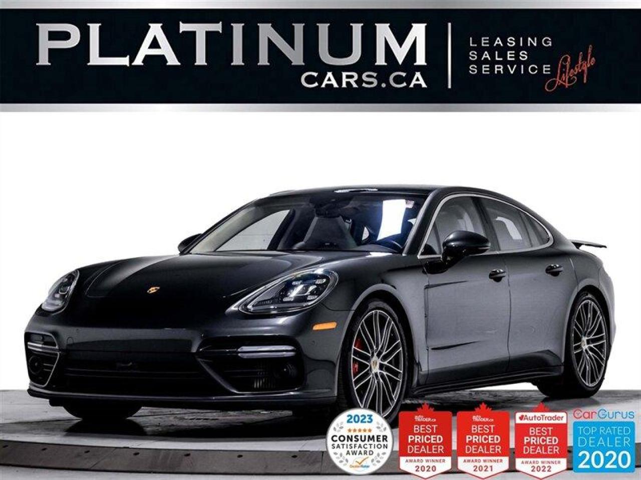 Used 2017 Porsche Panamera Turbo, 550HP, V8, PREMIUM PKG PLUS, SPORT PKG, NAV for sale in Toronto, ON