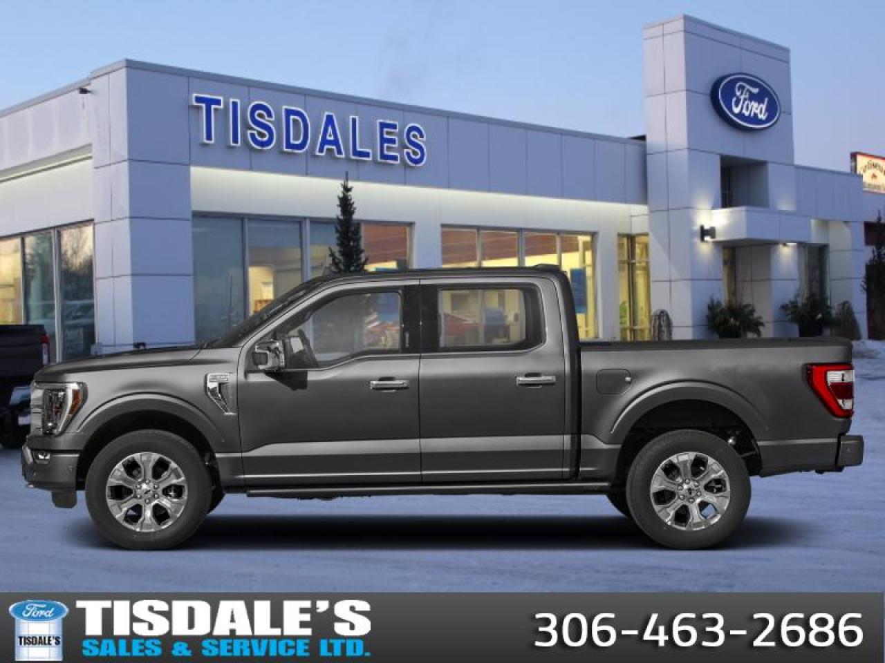 New 2023 Ford F-150 Platinum  - Leather Seats - Sunroof for sale in Kindersley, SK