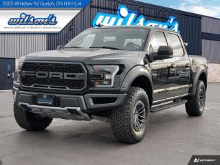 Used 2020 Ford F-150 Raptor Crew, Leather, Pano Roof, Nav, 360 Camera, Cooled + Heated Seats, New Tires & Brakes ! for sale in Guelph, ON