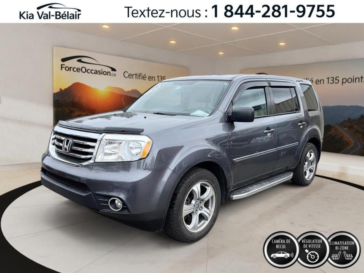 Used 2014 Honda Pilot LX * A/C * 8 PLACES * CAMÉRA * CRUISE * BLUETOOTH for sale in Québec, QC