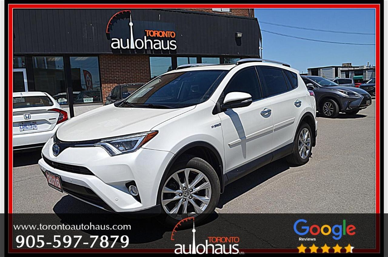 Used 2016 Toyota RAV4 Hybrid HYBRID I Limited I AWD I TOP TRIM LEVEL for sale in Concord, ON