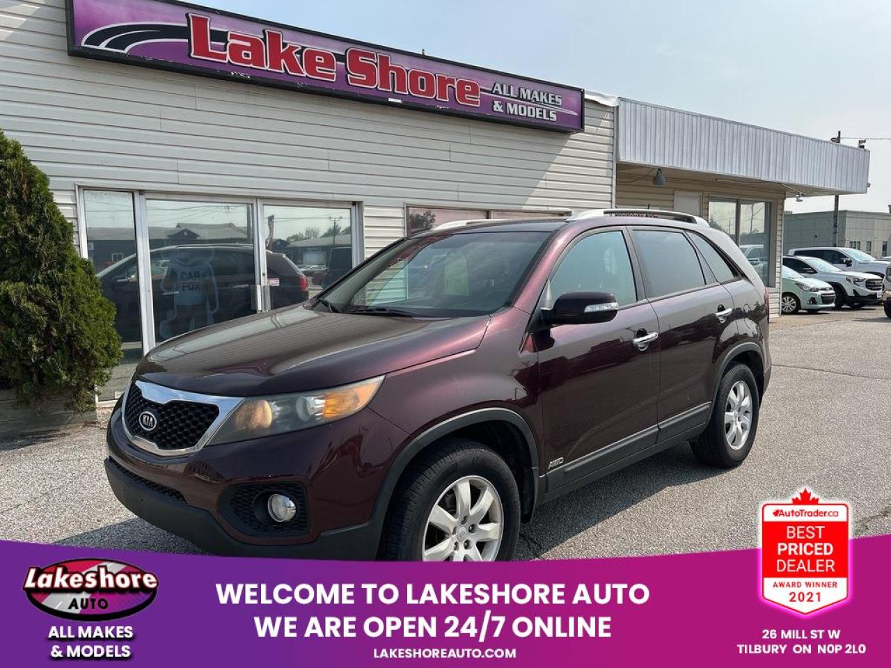 Used 2011 Kia Sorento LX for sale in Tilbury, ON
