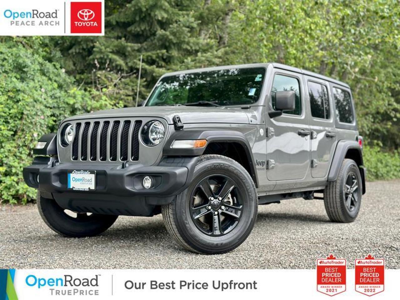 Used 2019 Jeep Wrangler JL Unlimited Sport for sale in Surrey, BC
