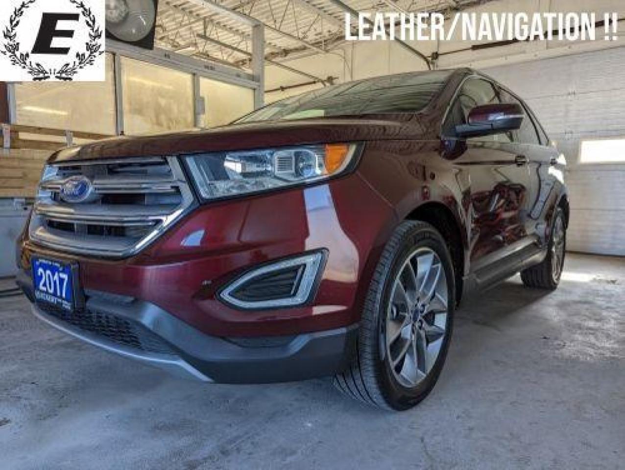 Used 2017 Ford Edge Titanium  PANARAMIC SUNROOF!! for sale in Barrie, ON