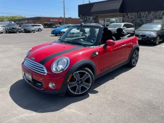 Used 2014 MINI Cooper Convertible CONVERTIBLE LOW KM NO ACCIDENT SAFETY CERTIFIED for sale in Oakville, ON