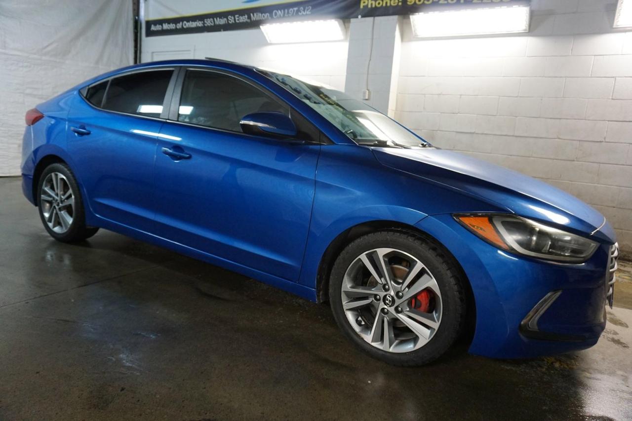 Used 2017 Hyundai Elantra GLS *FREE ACCIDENT* CERTIFIED CAMERA BLUETOOTH HEATED SEATS CRUISE ALLOYS for sale in Milton, ON