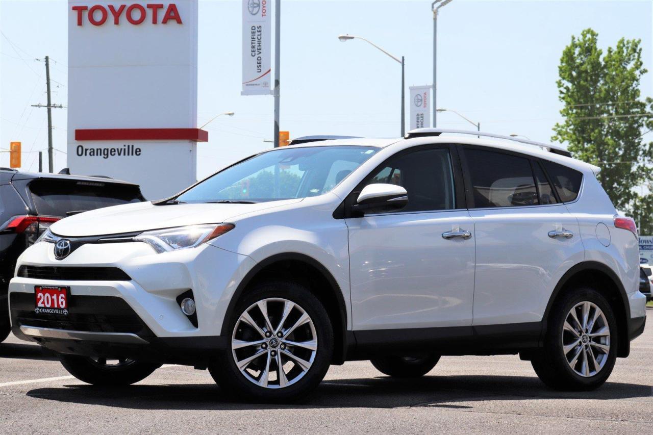 Used 2016 Toyota RAV4 Limited LIMITED AWD, LEATHER HEATED SEATS / STEERING, SUNROOF, NAVIGATION, 360 CAMERA, POWER TAILGATE for sale in Orangeville, ON