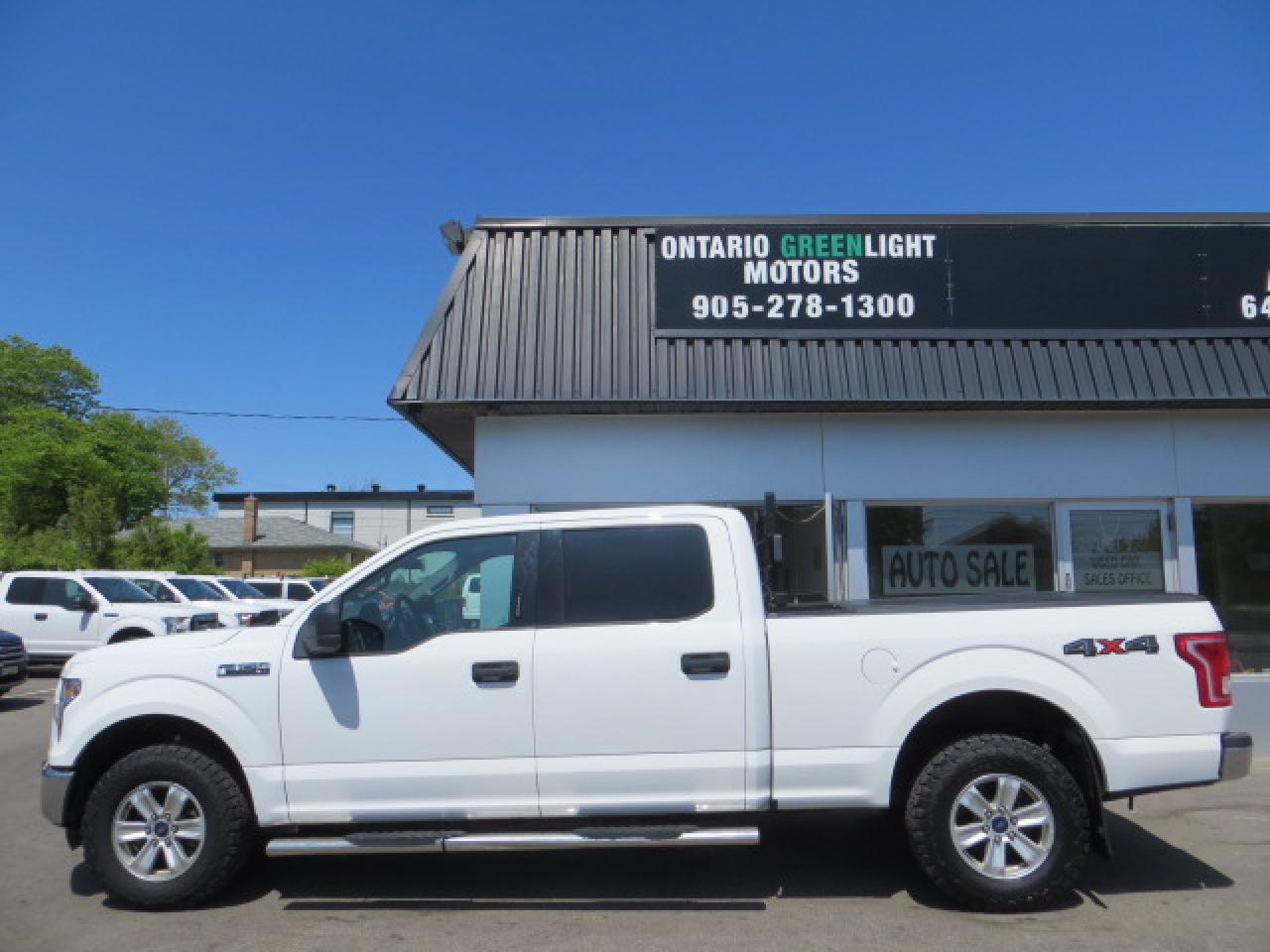 2016 Ford F-150 8CYL, 4X4, SUPERCREW, 6.5FT BOX, TONNEAU COVER