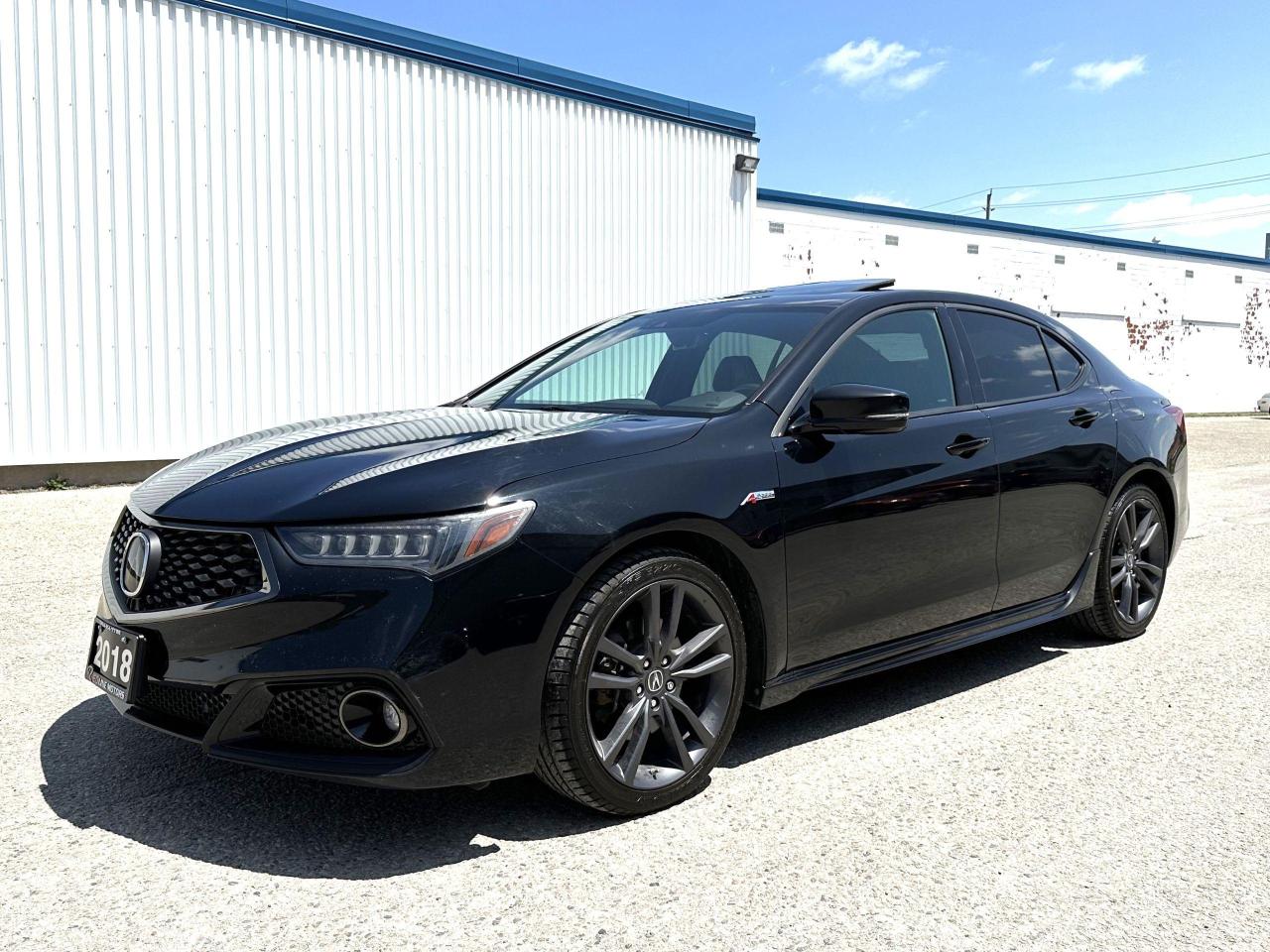 Used 2018 Acura TLX Tech A-Spec Navigation Camera BlindSpot LaneAssist for sale in Kitchener, ON