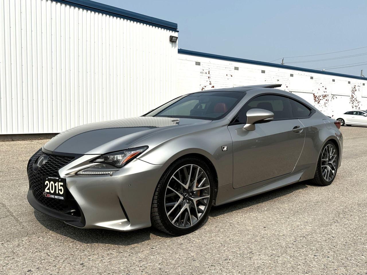 Used 2015 Lexus RC 350 F Sport Navi Camera RedLeather BSM RadarCruise for sale in Kitchener, ON