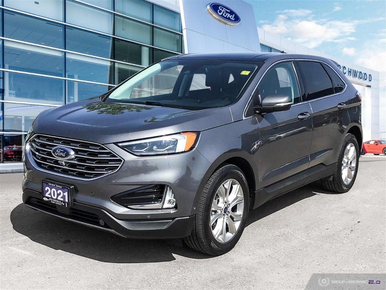 Used 2021 Ford Edge Titanium Trailer Tow | Pano Roof | Sync 4 for sale in Winnipeg, MB
