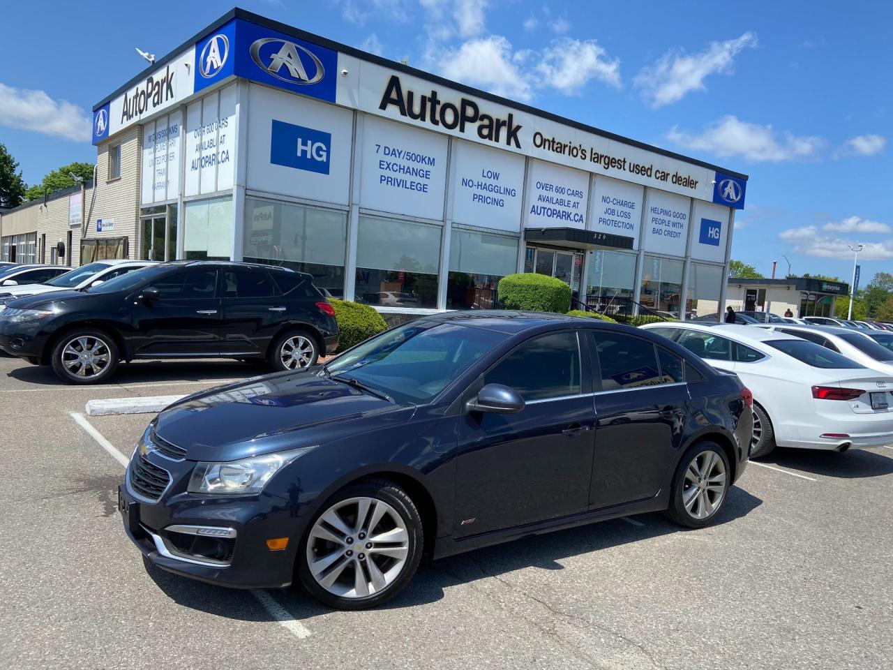 Used 2016 Chevrolet Cruze Limited 2LT SUNROOF | LEATHER SEATS | HEATED SEATS | REAR CAMERA | for sale in Brampton, ON