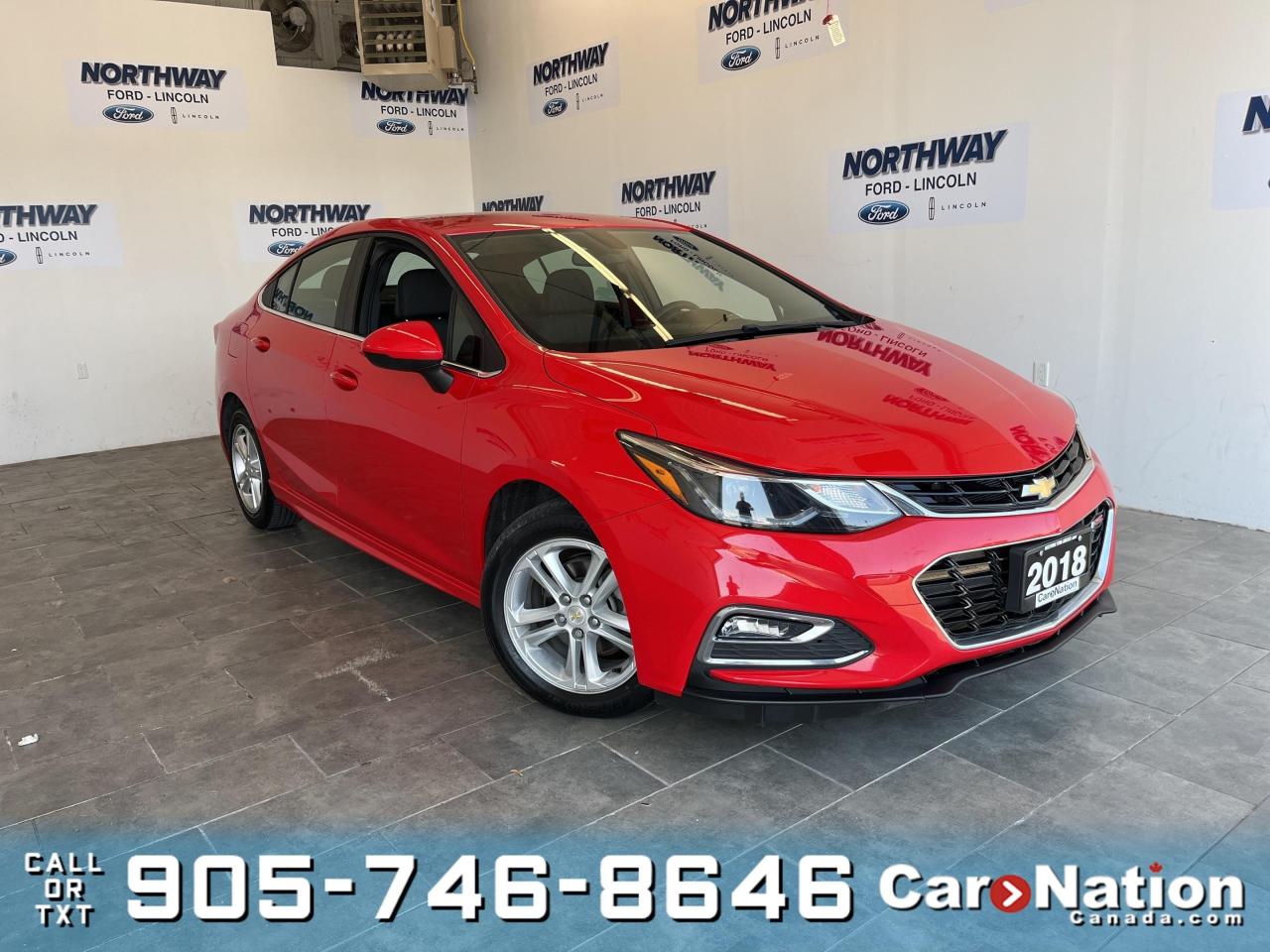 Used 2018 Chevrolet Cruze 4dr Sdn 1.4L LT w-1SD for sale in Brantford, ON