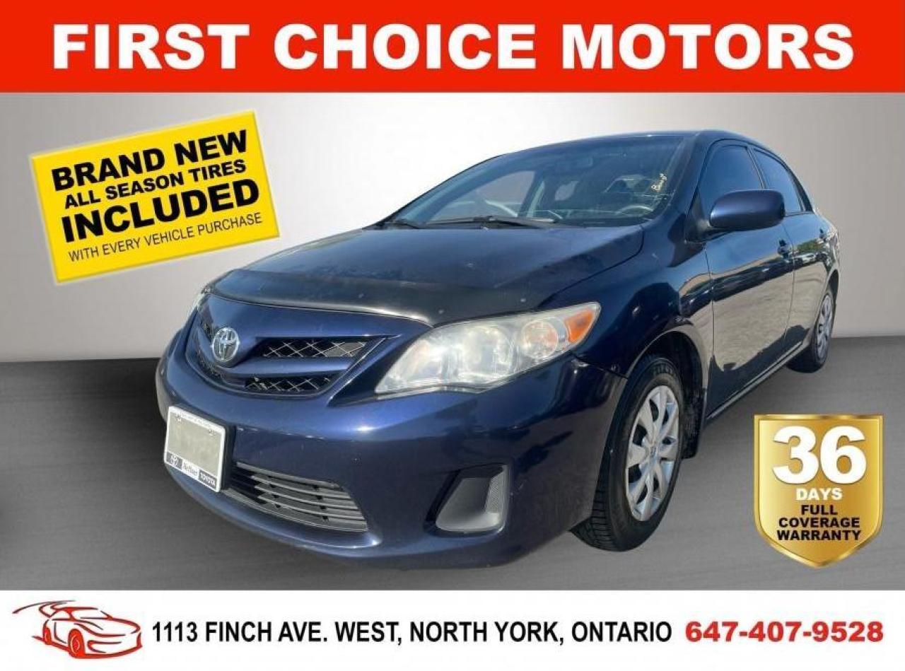 Used 2013 Toyota Corolla CE ~AUTOMATIC, FULLY CERTIFIED WITH WARRANTY!!!~ for sale in North York, ON