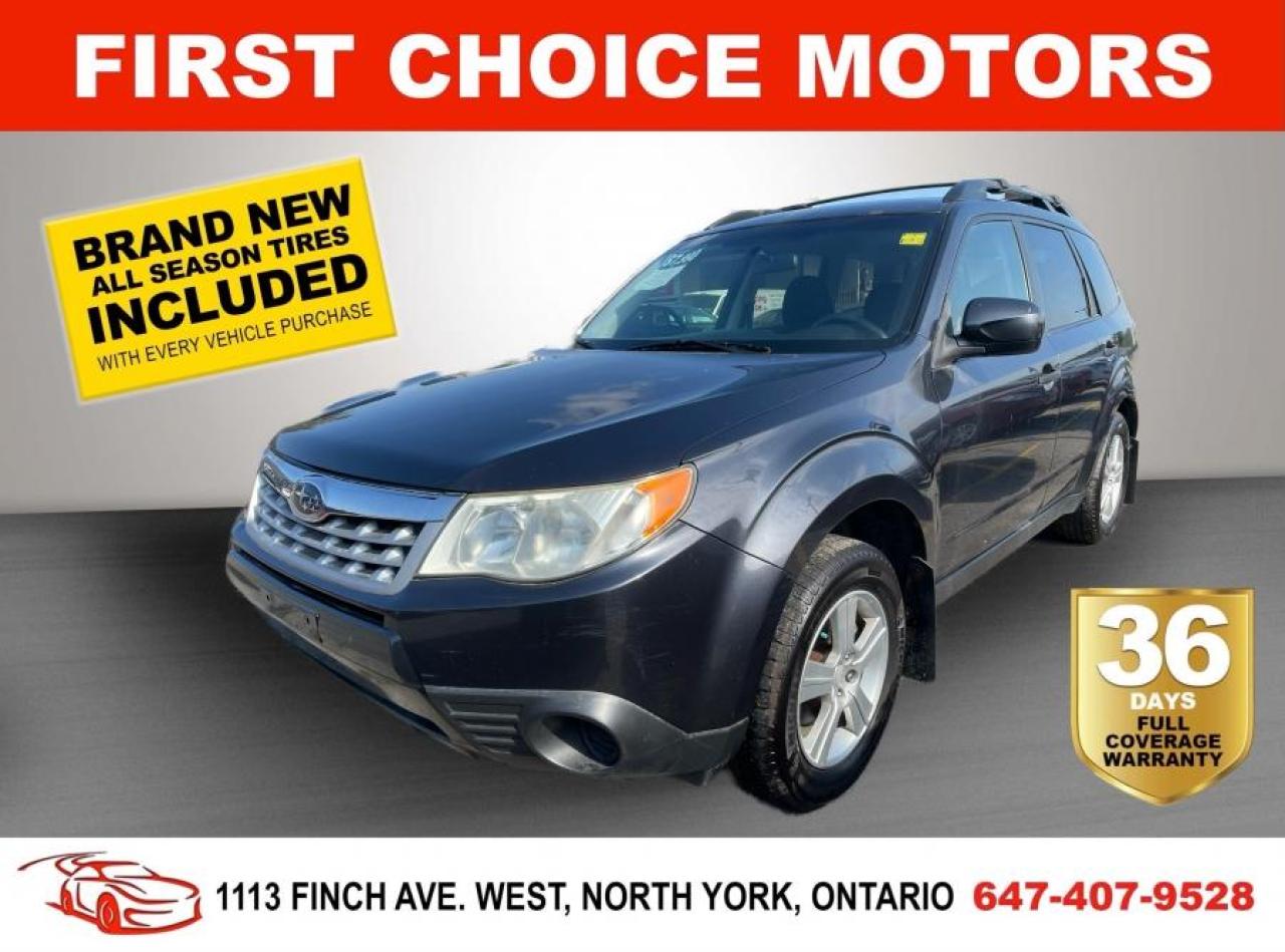 Used 2012 Subaru Forester X ~AUTOMATIC, FULLY CERTIFIED WITH WARRANTY!!!~ for sale in North York, ON